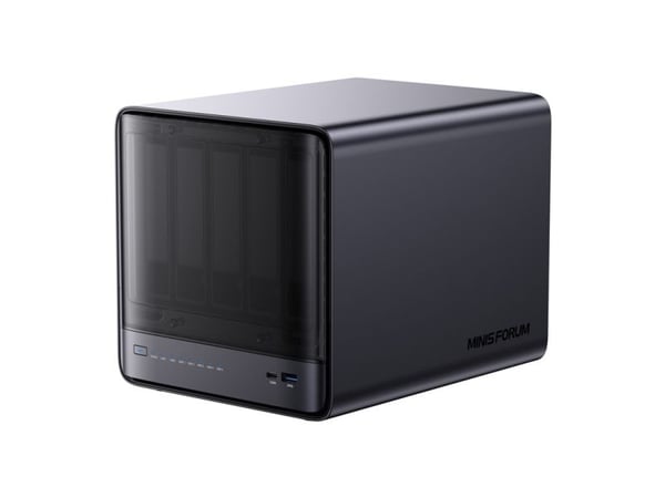 Mini-PC NAS Minis Forum MINI-PC N5 Pro AMD Ryzen AI 9 HX Pro 370, 32GB+128GB O