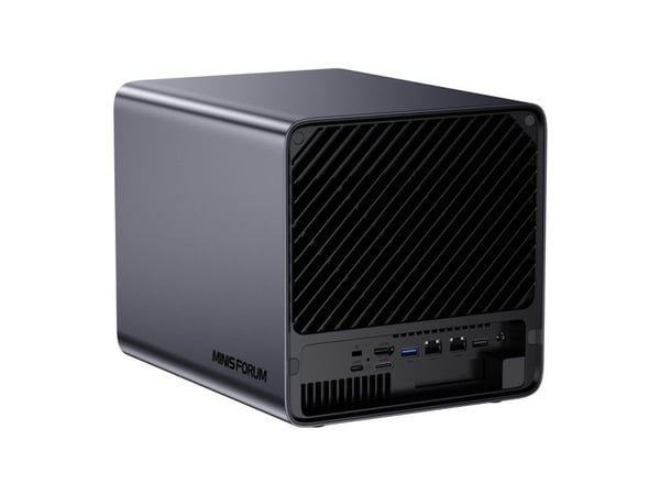 Mini-PC NAS Minis Forum MINI-PC N5 Pro AMD Ryzen AI 9 HX Pro 370, 32GB+128GB O