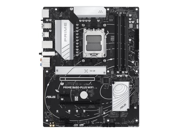 ASUS Prime B650-Plus WiFi - Hovedkort - ATX - Socket AM5 - AMD B650 Chipset - USB-C 3.2 Gen2, USB 3.2 Gen 2, USB 3.2 Gen 1, USB-C 3.2 Gen 1 - 2.5 G...