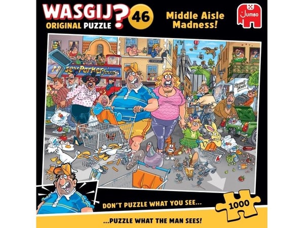 Wasgij 1110100505, 1000 stykker, Landskap, 12 år
