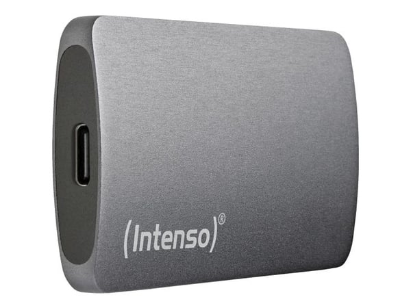 Intenso TX800 - SSD - 1 TB - ekstern (bærbar) - USB 3.2 Gen 2x2 (USB-C kontakt) - antrasitt
