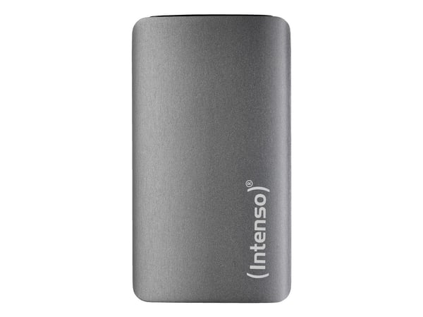 Intenso TX800 - SSD - 1 TB - ekstern (bærbar) - USB 3.2 Gen 2x2 (USB-C kontakt) - antrasitt
