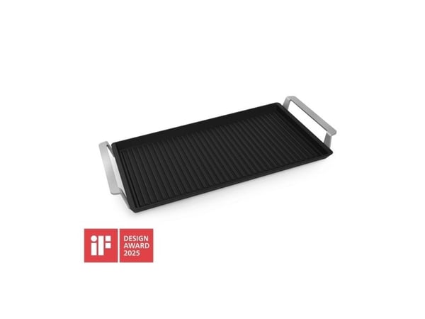 Electrolux E9HHPG11, Grillplate, Universell, Ovn/kokeplater, Svart, Rektangel, 253 mm