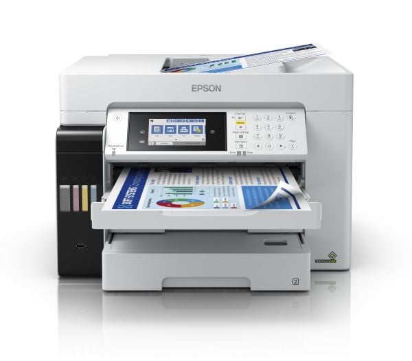Epson EcoTank Pro ET-16685 - Multifunksjonsskriver - farge - ink-jet - ITS - A3 (medie) - opp til 25 spm (trykking) - 550 ark - 33.6 kbps - USB, LA...