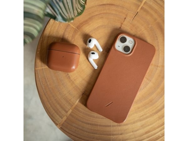 Native Union APCSE-LTHR-BRN-V2, Etui, Lær, Polyester, 20 g, Tan (gul-brun)