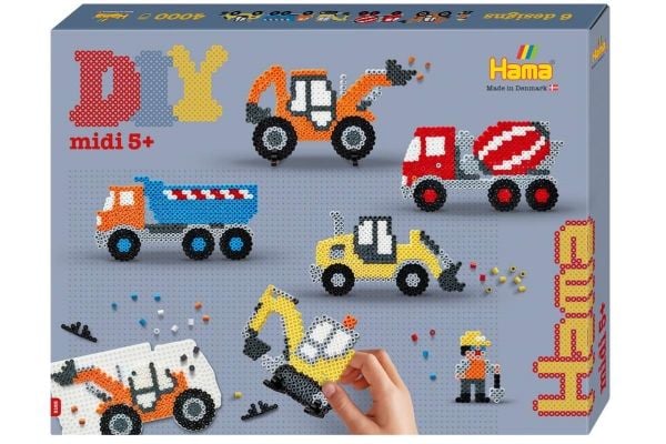 Hama midi gaveeske entreprenørmaskiner