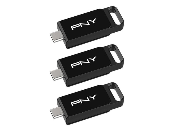 PNY Elite - USB-flashstasjon - 128 GB - USB-C 3.2 Gen 1