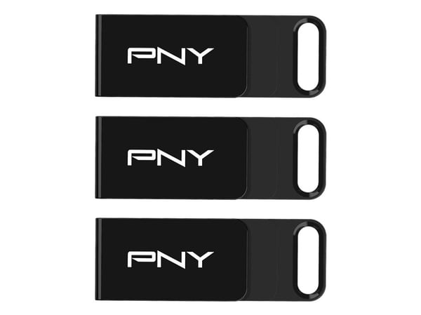 PNY Elite - USB-flashstasjon - 128 GB - USB-C 3.2 Gen 1