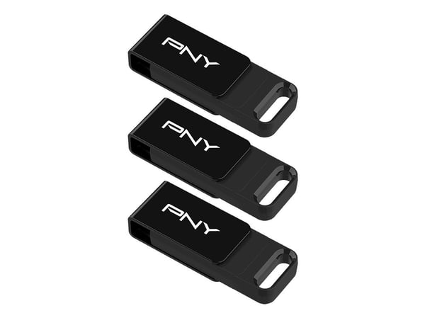 PNY Elite - USB-flashstasjon - 128 GB - USB-C 3.2 Gen 1