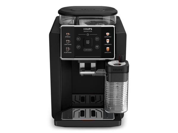 Krups EA9128D, Espressomaskin, Kaffe bønner, Innebygd kaffekvern, Svart