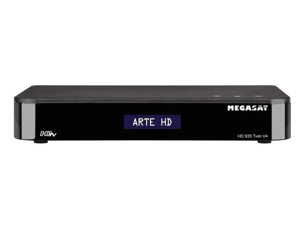 Megasat HD 935 Twin V4, Satellitt, Full HD, DVB-S, DVB-S2, NTSC, PAL, 1920 x 1080 piksler, 1080p
