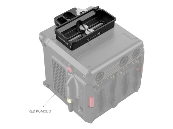 SmallRig 3162B, Frigjøringsplate, Sort, Aluminium, Rustfritt stål, 1/4-20, 3/8-16", DJI RS 3,RS 4,RS 2,RSC 2,RS 3 Pro,RS 4 Pro, 62 mm