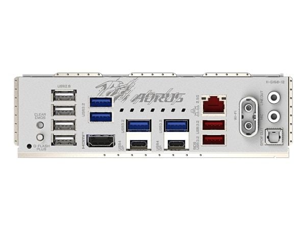 AORUS X870M ELITE WIFI7 ICE - Hovedkort - micro ATX - Socket AM5 - AMD X870 Chipset - USB-C 3.2 Gen 2x2, USB 3.2 Gen 1, USB 3.2 Gen 2 - Wi-Fi 7, Bl...