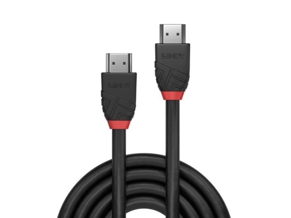 Lindy 36506, 7,5 m, HDMI Type A (Standard), HDMI Type A (Standard), 3D, 18 Gbit/s, Svart