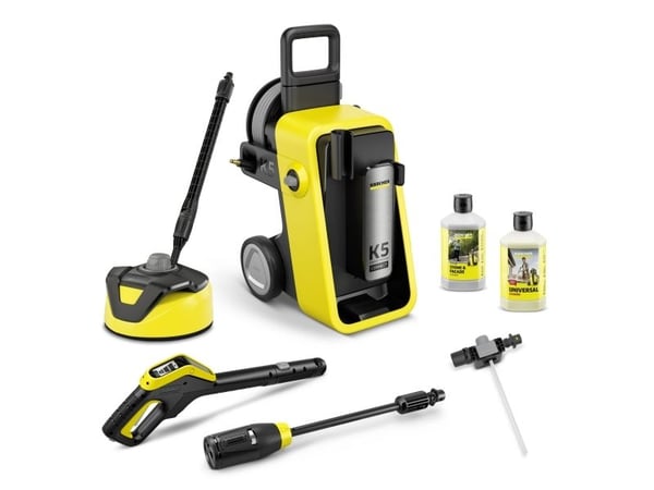 Kärcher K 5 Comfort Premium Connect Home, Upprätt, 5 m, Gul, Aluminium, 500 l/h, 145 Bar