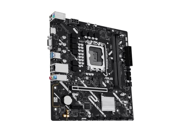 ASUS PRIME H810M-K - Hovedkort - micro ATX - LGA1851-sokkel - H810 Chipset - USB 3.2 Gen 1 - Gigabit LAN - innbygd grafikk (CPU kreves) - HD-lyd (8...