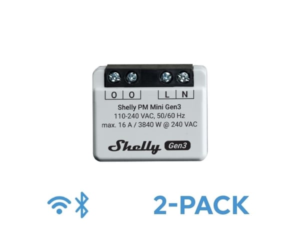 Shelly PM Mini Gen3 (dubbelpack)