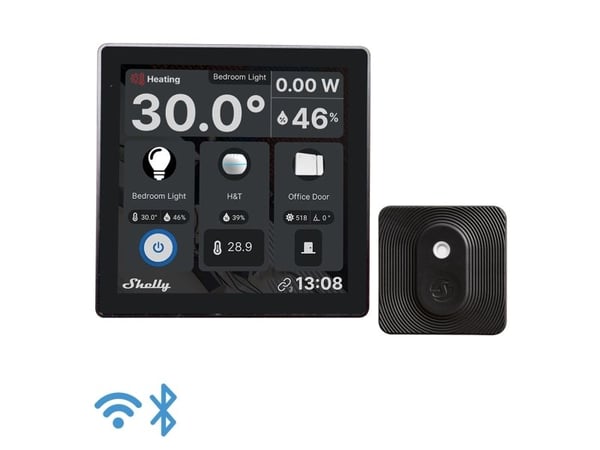 Shelly Wall Display Black + BLU H&T Black