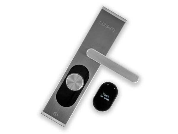 Shelly LOQED Touch Smart Lock - rostfritt stål