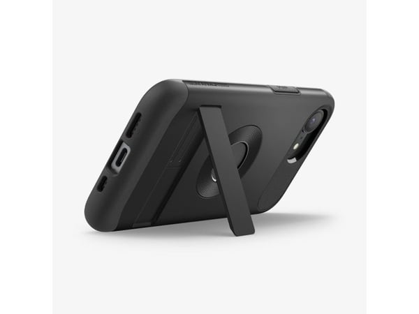 Spigen Slim Armor (MagFit), Etui, Apple, iPhone 16e, 15,5 cm (6.1"), Svart