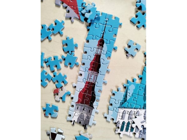 Tactic Puzzle Lovers Vintage plakater Tallinn 1000 stk puslespill