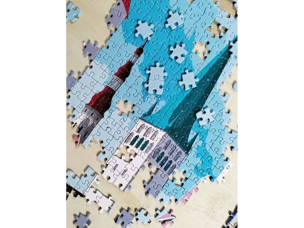 Tactic Puzzle Lovers Vintage plakater Tallinn 1000 stk puslespill