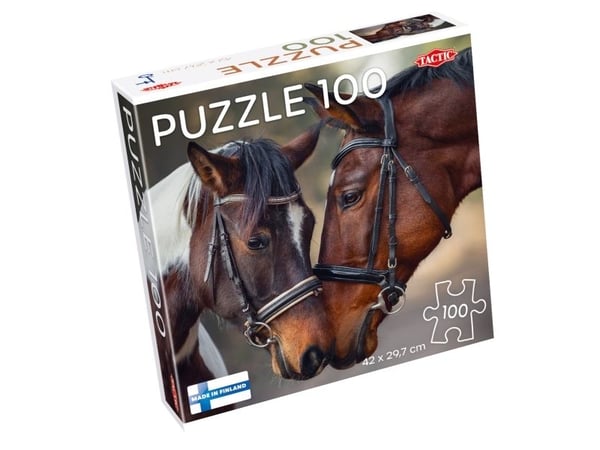 Tactic Puzzle Lovers Horses in Love 100 pcs puzzle