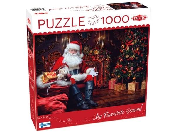 Tactic Puzzle Lovers Santas Surprise 1000 pcs puzzle