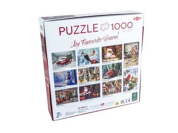 Tactic Puzzle Lovers Santas Surprise 1000 pcs puzzle