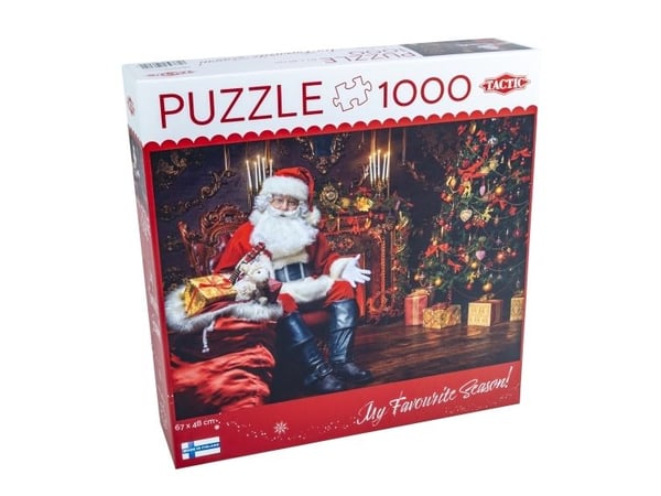 Tactic Puzzle Lovers Santas Surprise 1000 pcs puzzle