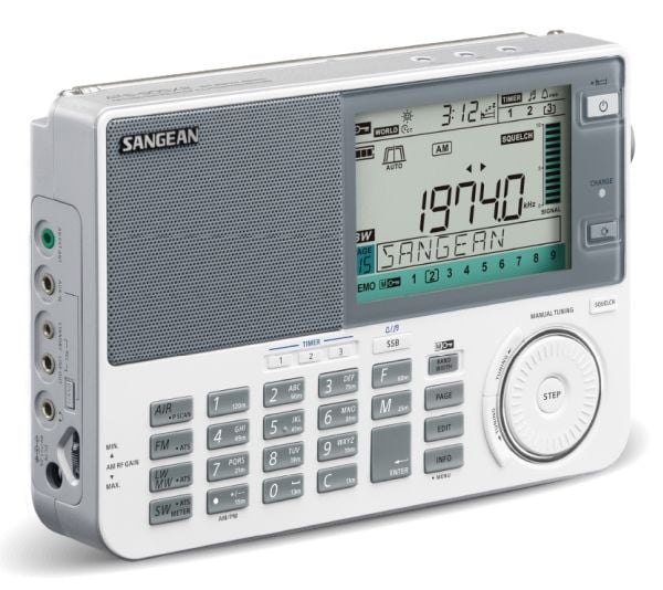 Sangean ATS-909X2, Bærbar, Digitalt, AM, FM, LW, SW, 87,5 - 108 MHz, 7,62 cm, 4 O