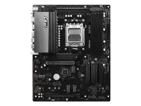 ASRock B850 Pro-A - Hovedkort - ATX - Socket AM5 - AMD B850 Chipset - USB-C 3.2 Gen 2x2, USB-C 3.2 Gen 1, USB 3.2 Gen 1, USB-C 3.2 Gen2 - 2.5 Gigab...