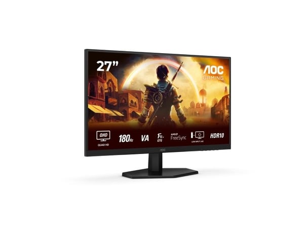 AOC G4 Q27G42XNE, 68,6 cm (27"), 2560 x 1440 piksler, Quad HD, LED, 1 ms, Svart, Rød