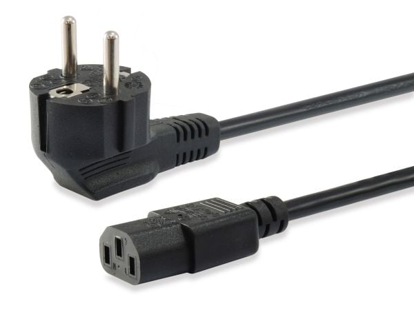 Equip 112120, 1,8 m, C13 förbindare, CEE7/4