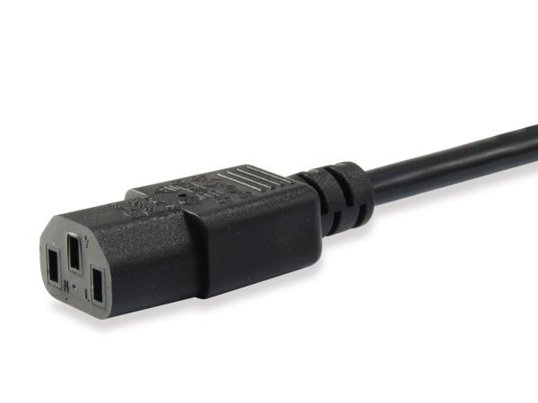 Equip 112120, 1,8 m, C13 förbindare, CEE7/4