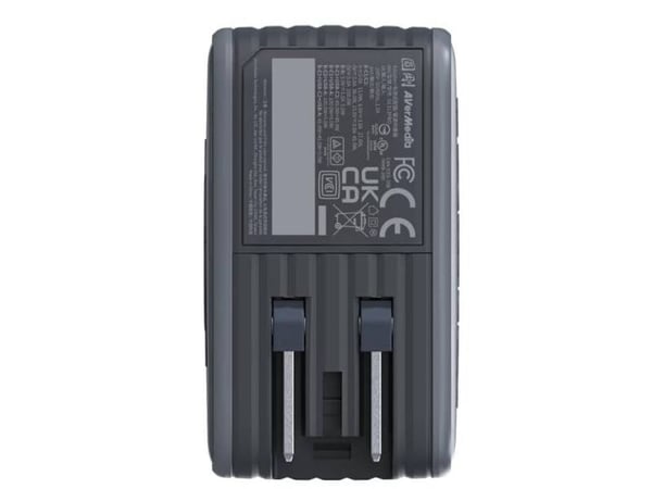 AVerMedia GC313Pro, inomhus, AC, 20 V, 2 m, Svart