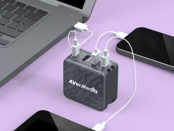AVerMedia GC313Pro, inomhus, AC, 20 V, 2 m, Svart
