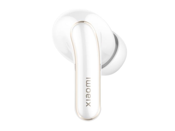 Xiaomi Buds 5 Pro - True wireless-hodetelefoner med mikrofon - i øret - Bluetooth - aktiv støydemping - keramisk hvit