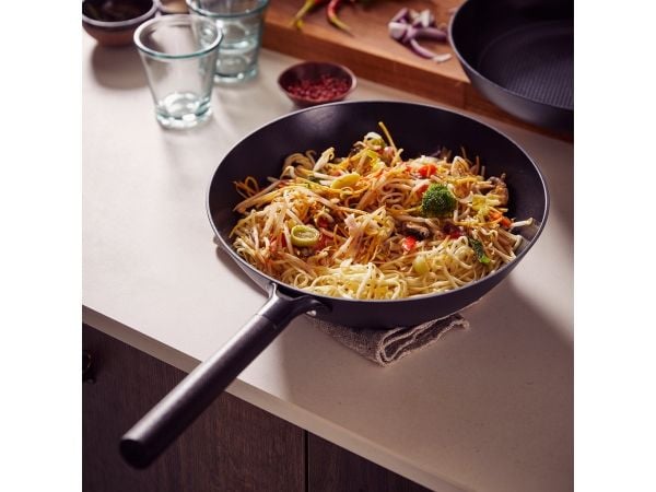 Brabantia 239045, Rund, Wok-/stekepanne, Sort, Keramisk, 200 °C, Strykejern
