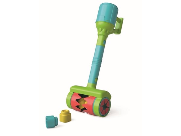 Clementoni Clemmy Soft Vacuum Cleaner, Byggesett, 1 år, 6 stykker, 110 g