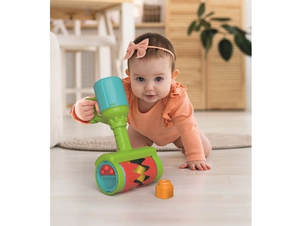 Clementoni Clemmy Soft Vacuum Cleaner, Byggesett, 1 år, 6 stykker, 110 g