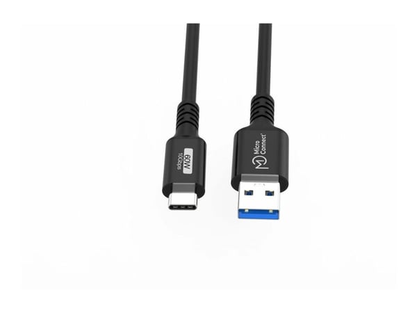Premium USB-C to USB-A cable  0,15m, 10Gbps, 60W