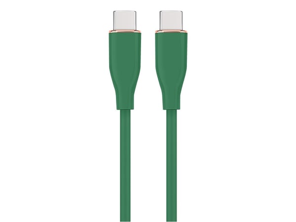 Cablexpert Premium - USB-kabel - USB-C (hann) til USB-C (hann) - USB 2.0 - 3 A - 1.5 m - formstøpt, Power Delivery-støtte, data & lading - midnattg...