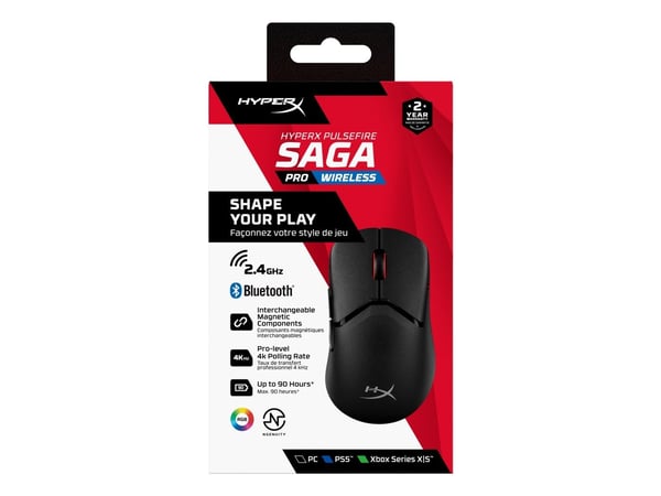 HP HyperX Pulsefire Saga Pro langaton pelihiiri ()
