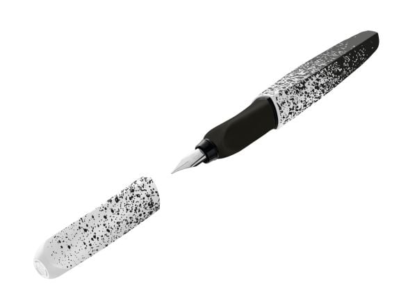 Pelikan 826174, Svart, Hvit, Patronpåfyllingssystem, Blå, Rustfritt stål, Ambidextrous, 1 stk