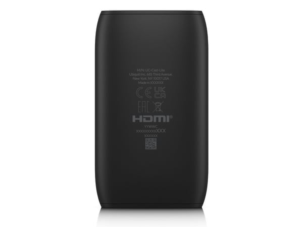Ubiquiti UniFi Display Cast Lite - Nettverksmediestrømadapter - Gigabit Ethernet - HDMI