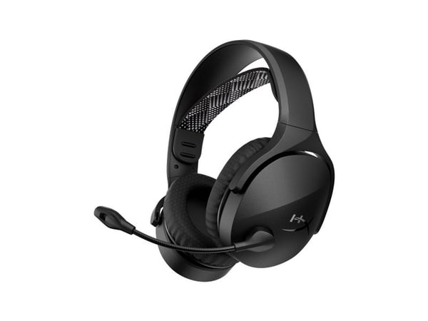 Cloud Jet – Trådløst gaming-headsett (svart), Trådløs, Spilling, 20 - 20000 Hz, 298 g, Hodesett, Svart