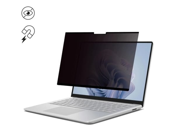 DICOTA Privacy Filter 2-way, 33,8 cm (13.3"), 16:9, Näyttö/kannettava tietokone, Kehyksetön näytön yksityisyyssuodatin, Kiiltävä/Matta, Anti-blue, ...