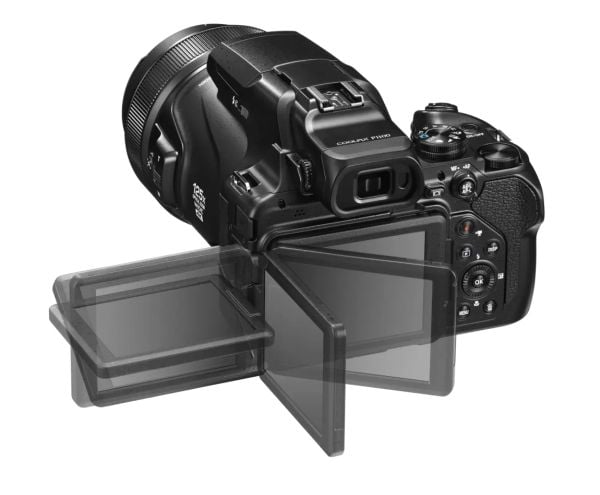 Nikon COOLPIX P1100, 16 MP, 4608 x 2592 piksler, 1/2.3", CMOS, 4K Ultra HD, Svart