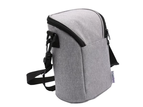 Olympia BT 50, Termisk pose, Sort, Grå, Glidelås, 225 mm, 170 mm, 110 mm